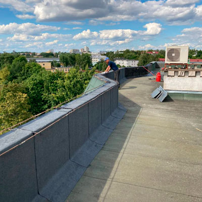 Ремонт мягкой кровли в Минске